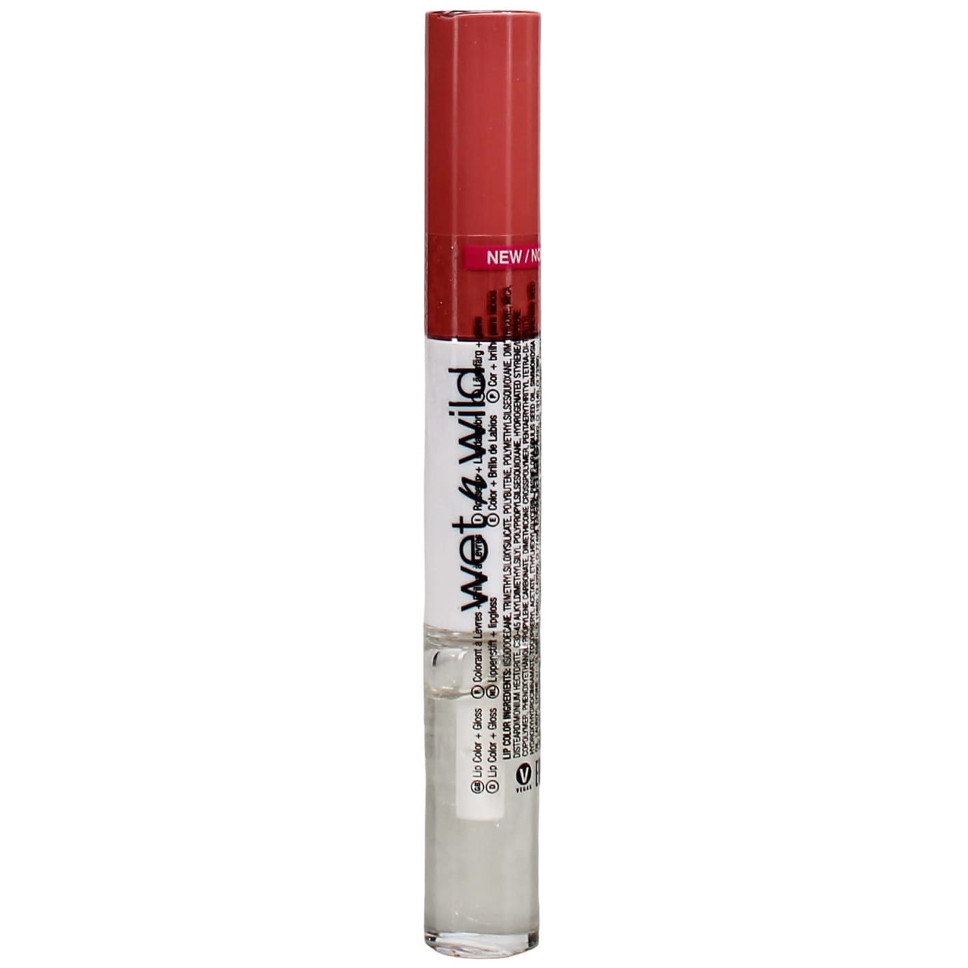 WET N WILD MEGALAST LOCK'N'SHINE LIPCOLOR NUDE ILLUSION