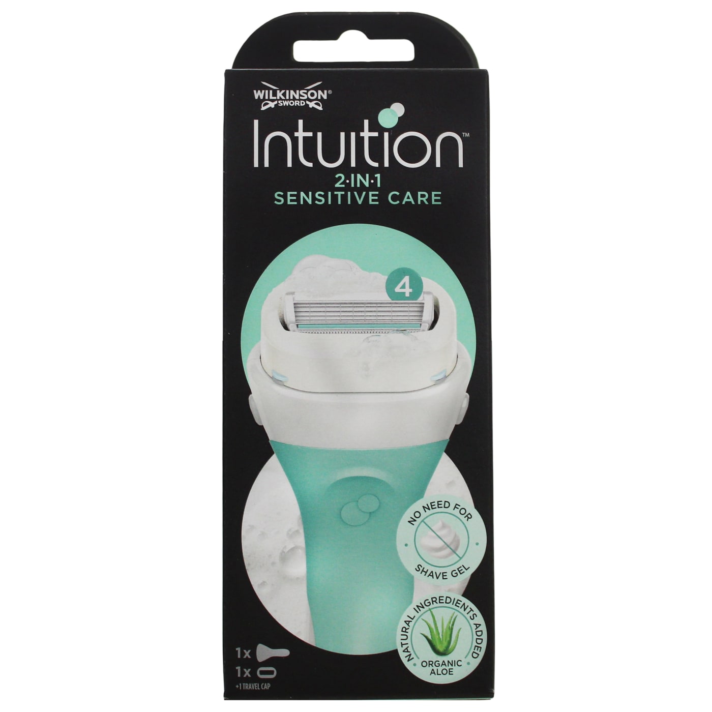 WILKINSON SWORD INTUITION 2IN1 RAZOR SENSITIVE CARE 1UP