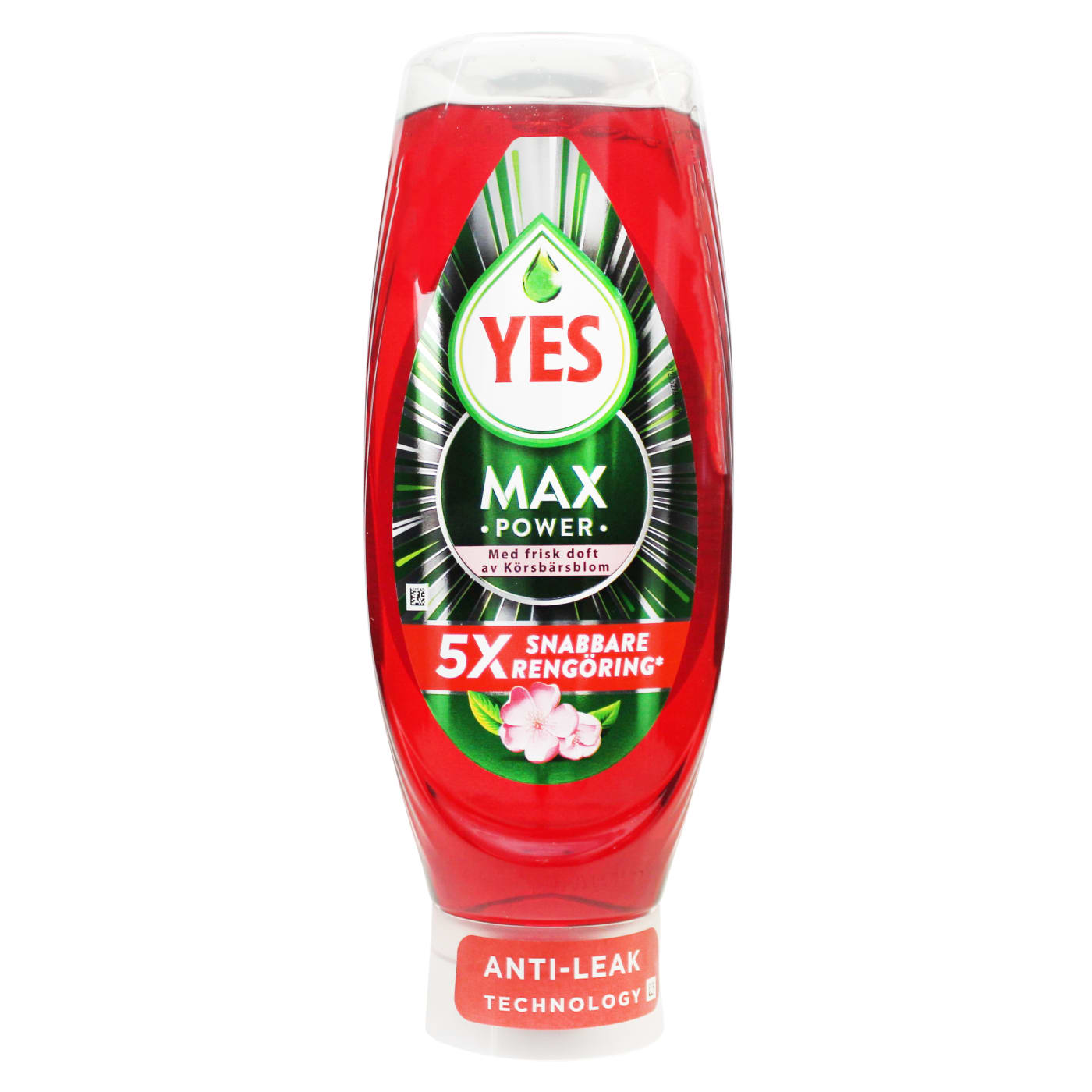 YES MAX POWER WASHING UP LIQUID CHERRY BLOSSOM 660ML