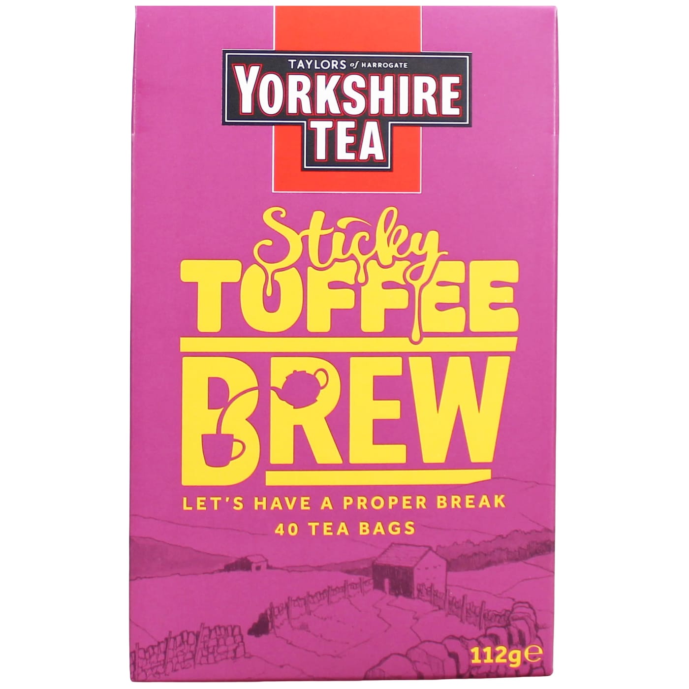 YORKSHIRE TEA STICKY TOFFEE BREW 40'S