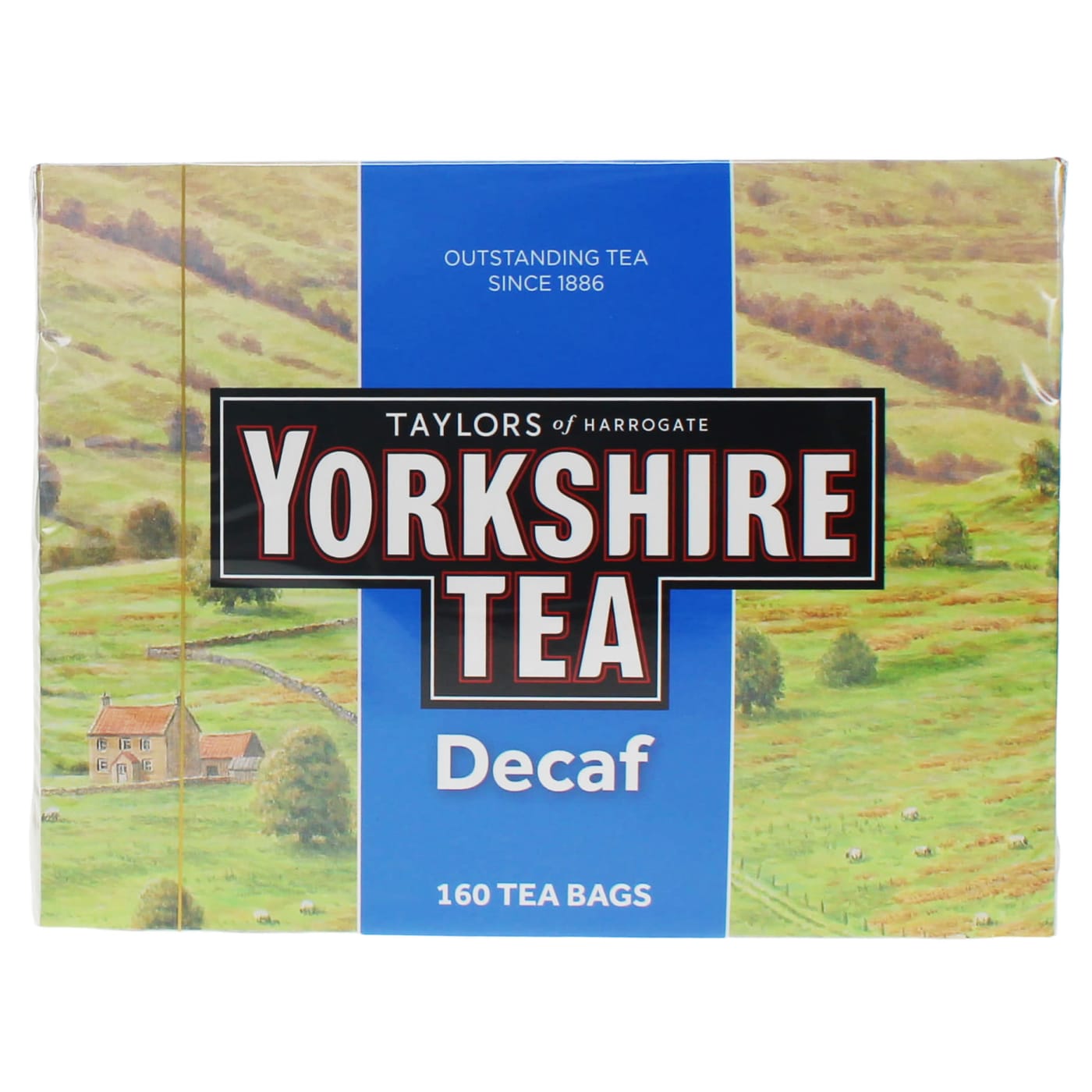 YORKSHIRE TEA TEA BAGS DECAF 160'S
