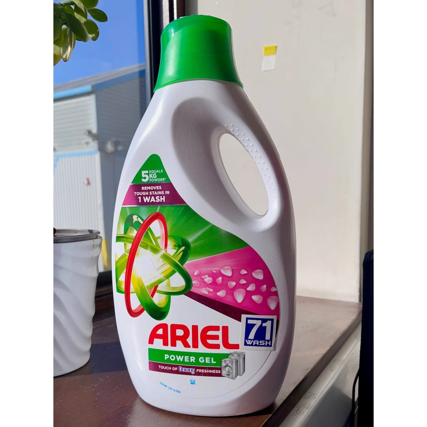ARIEL 2 POWER GEL DOWNY 71 WASH 350ML