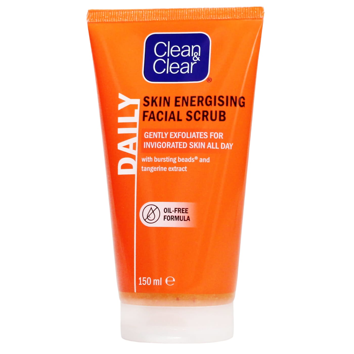 CLEAN & CLEAR MORNING ENERGY FACIAL SCRUB SKIN ENERGISING 150ML