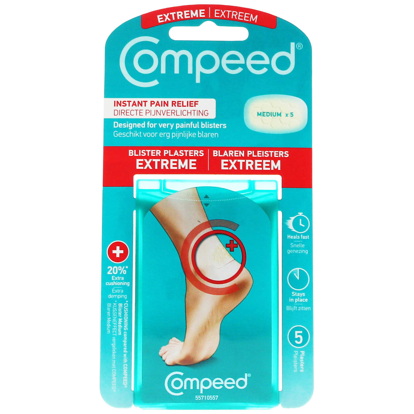 COMPEED BLISTER PLASTERS EXTREME 5'S