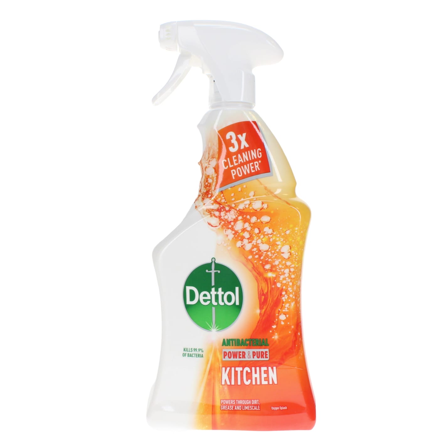 DETTOL POWER & PURE KITCHEN SPRAY 750ML