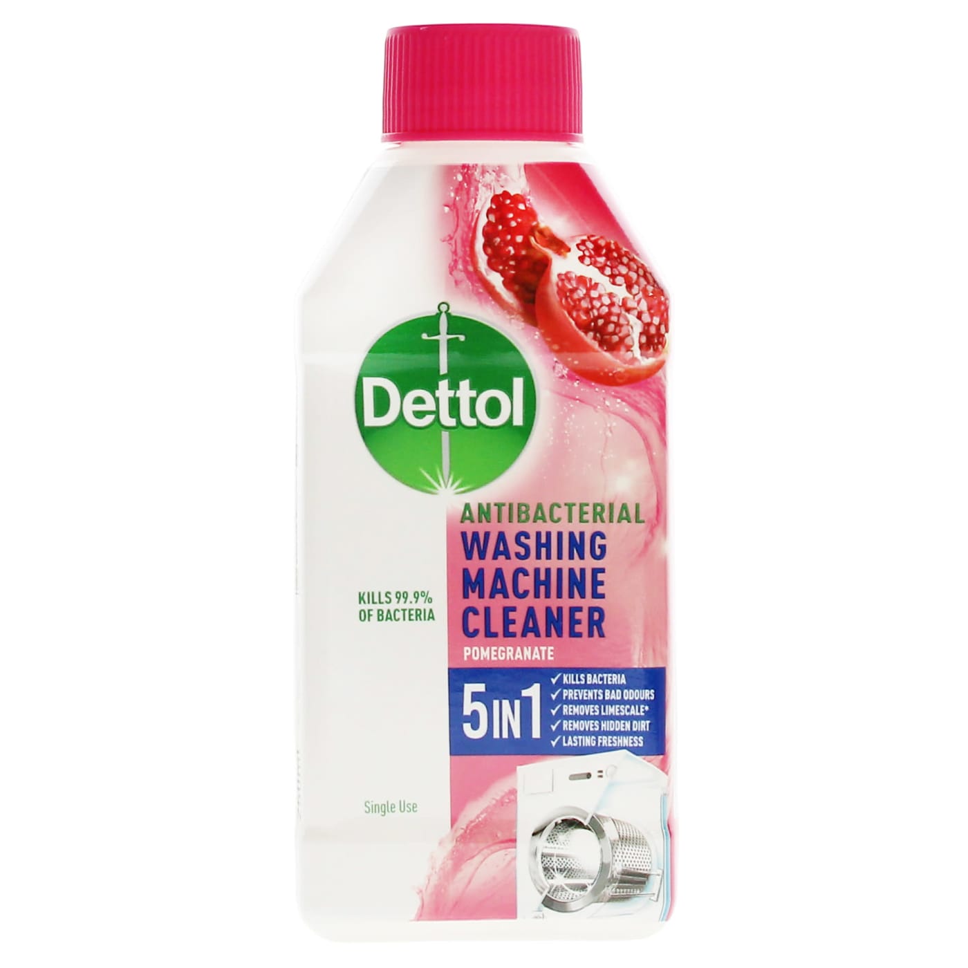 DETTOL WASHING MACHINE CLEANER POMEGRANTE 250ML