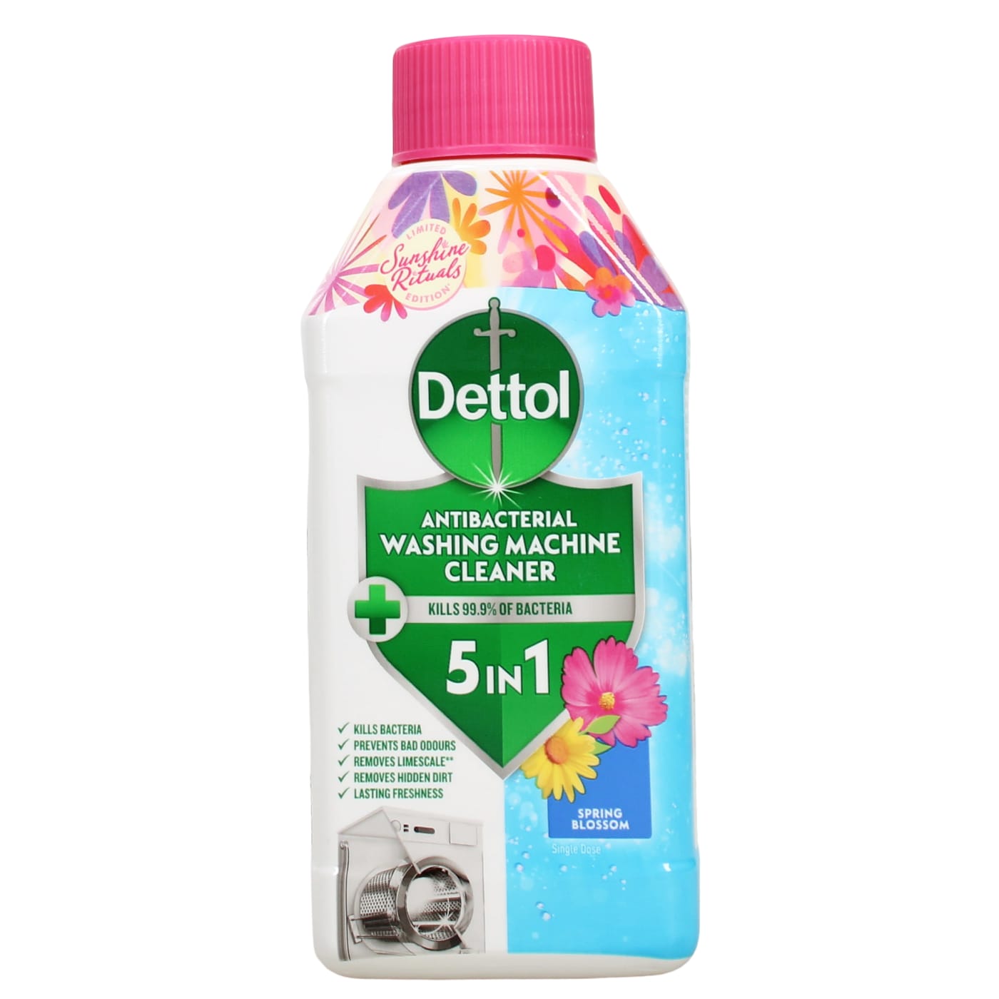 DETTOL WASHING MACHINE CLEANER SPRING BLOSSOM 250ML