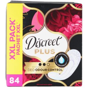 DISCREET PLUS PANTY LINER 84'S