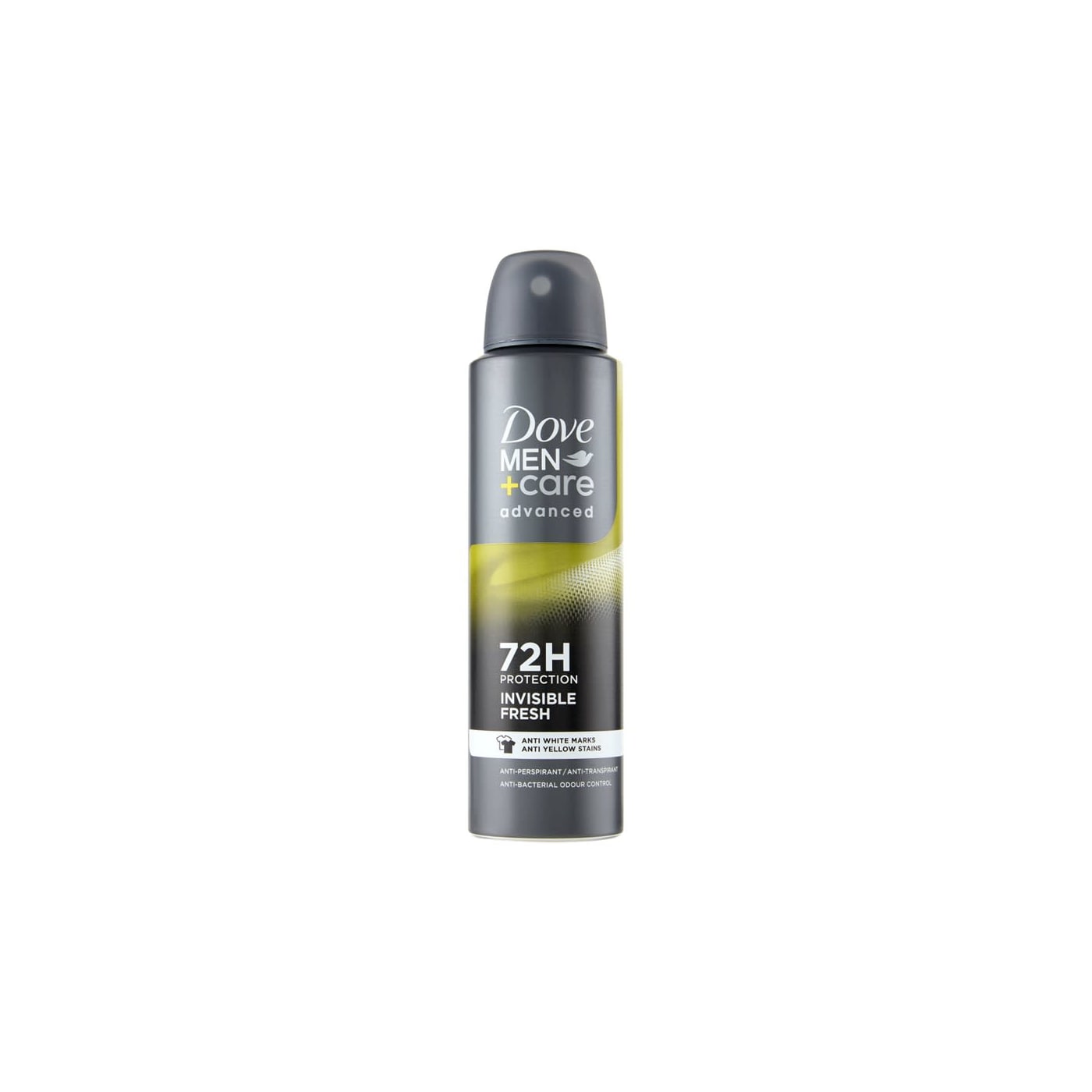 DOVE MEN+CARE ADVANCED ANTI-PERSPIRANT SPRAY INVISIBLE FRESH 72 HOUR 150ML