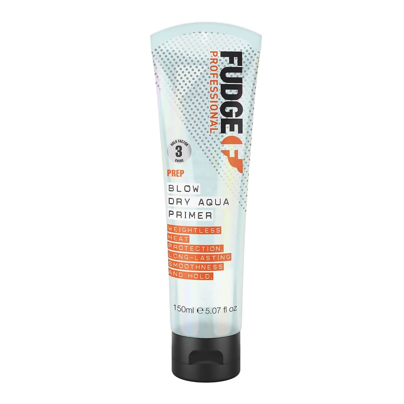 FUDGE BLOW DRY AQUA LIGHTWEIGHT HEAT PROTECTION HAIR STYLING PRIMER & SHINE FINISH 150ML