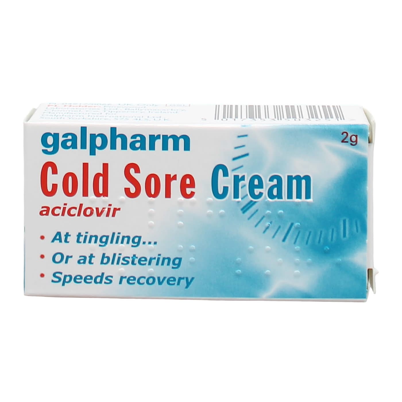 GALPHARM 2G COLD SORE CREAM