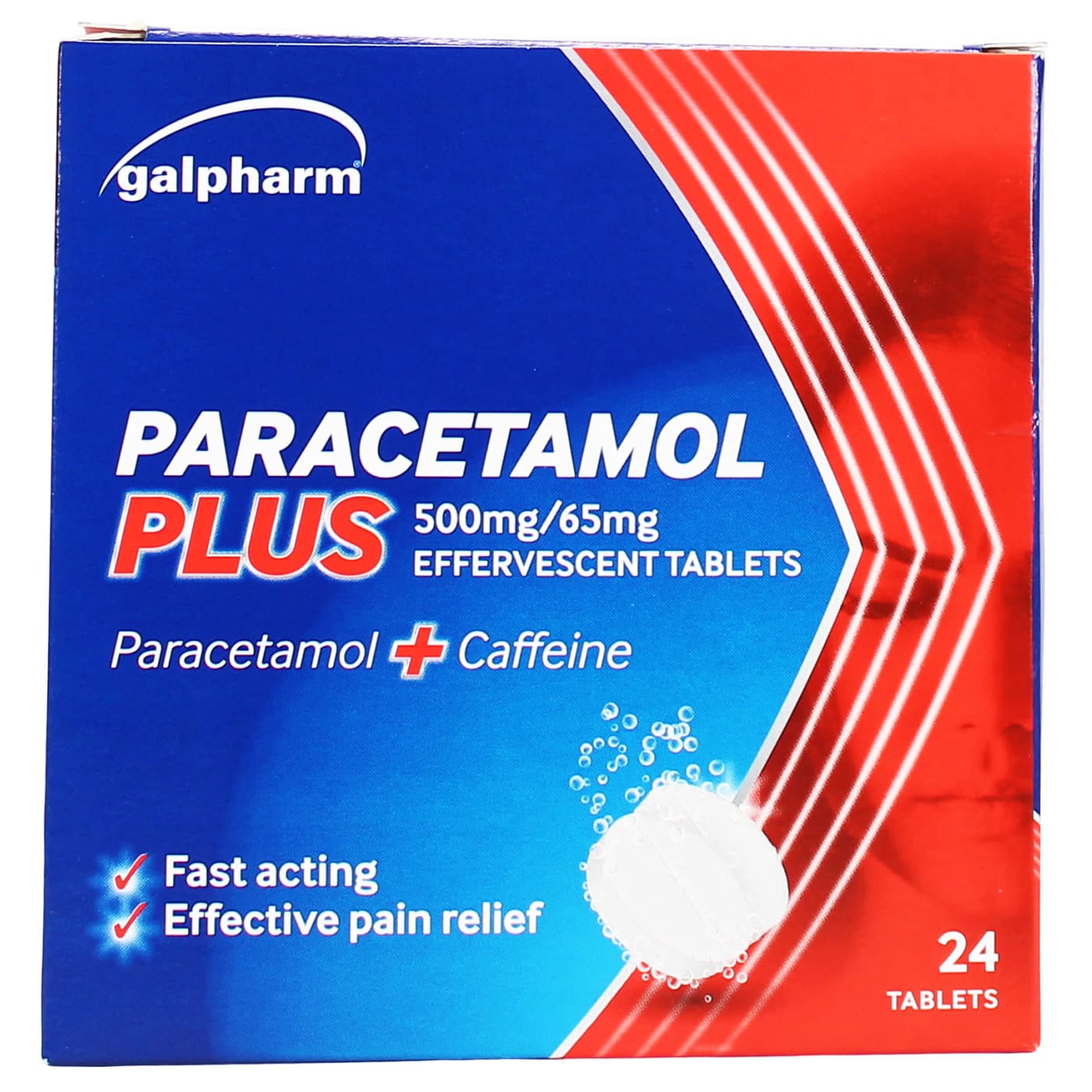 GALPHARM SOLUBLE PARACETAMOL EXTRA TABLETS 24S
