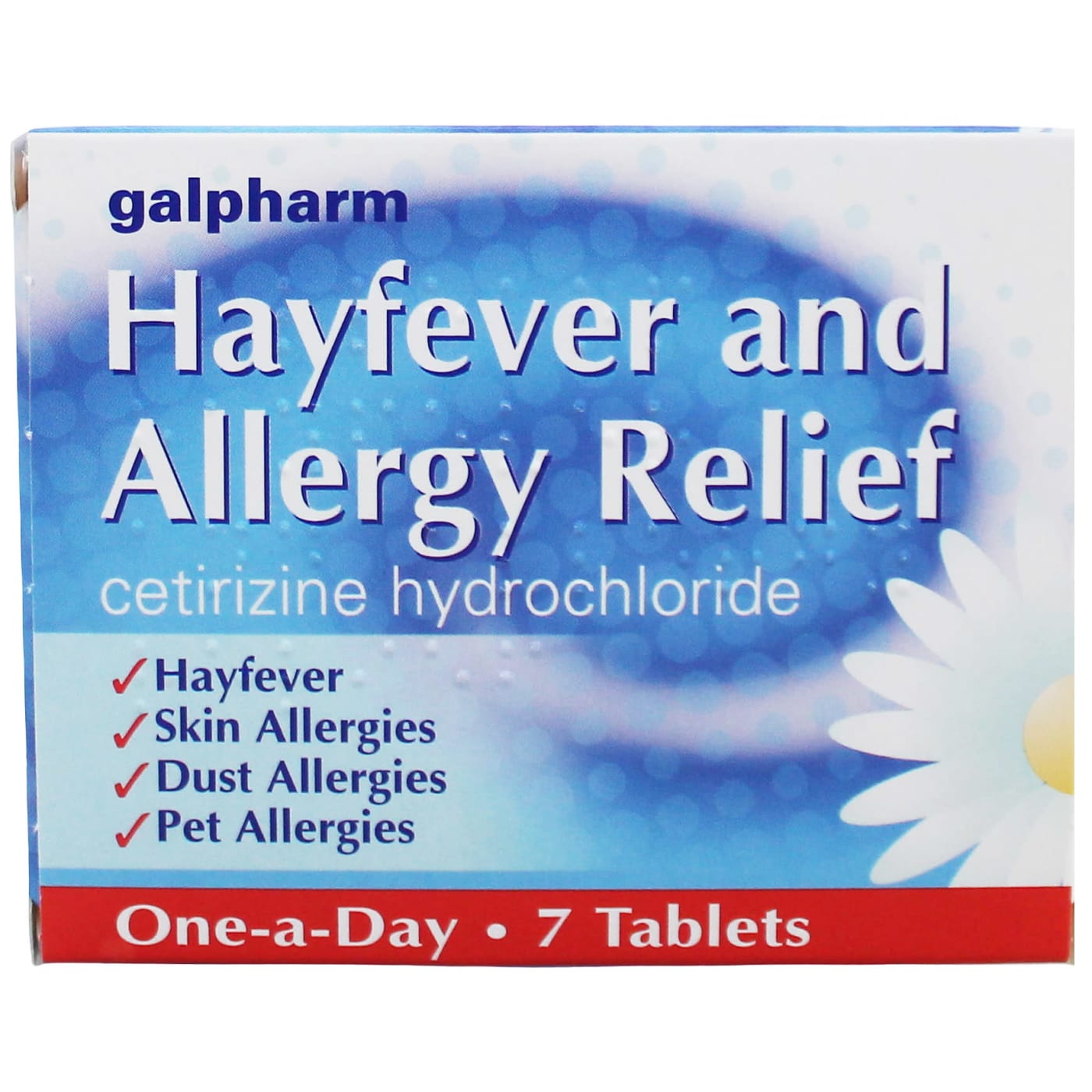GALPHARM CETIRIZINE TABLETS 7S
