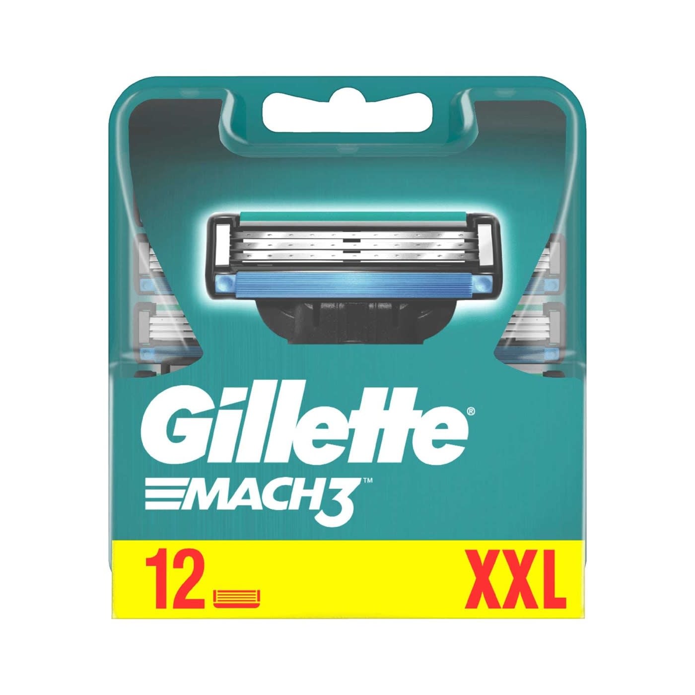 GILLETTE MACH3 BLADES 12’S