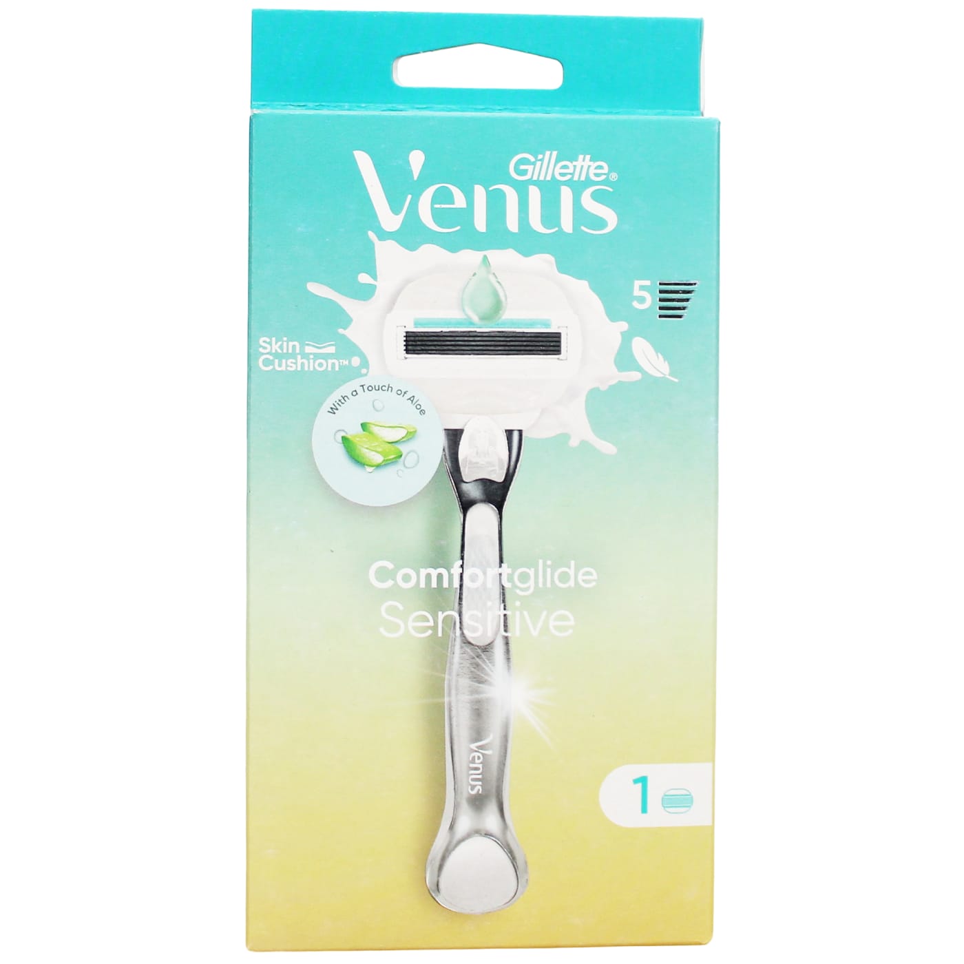 GILLETTE VENUS RAZOR COMFORTGLIDE SENSITIVE 1UP