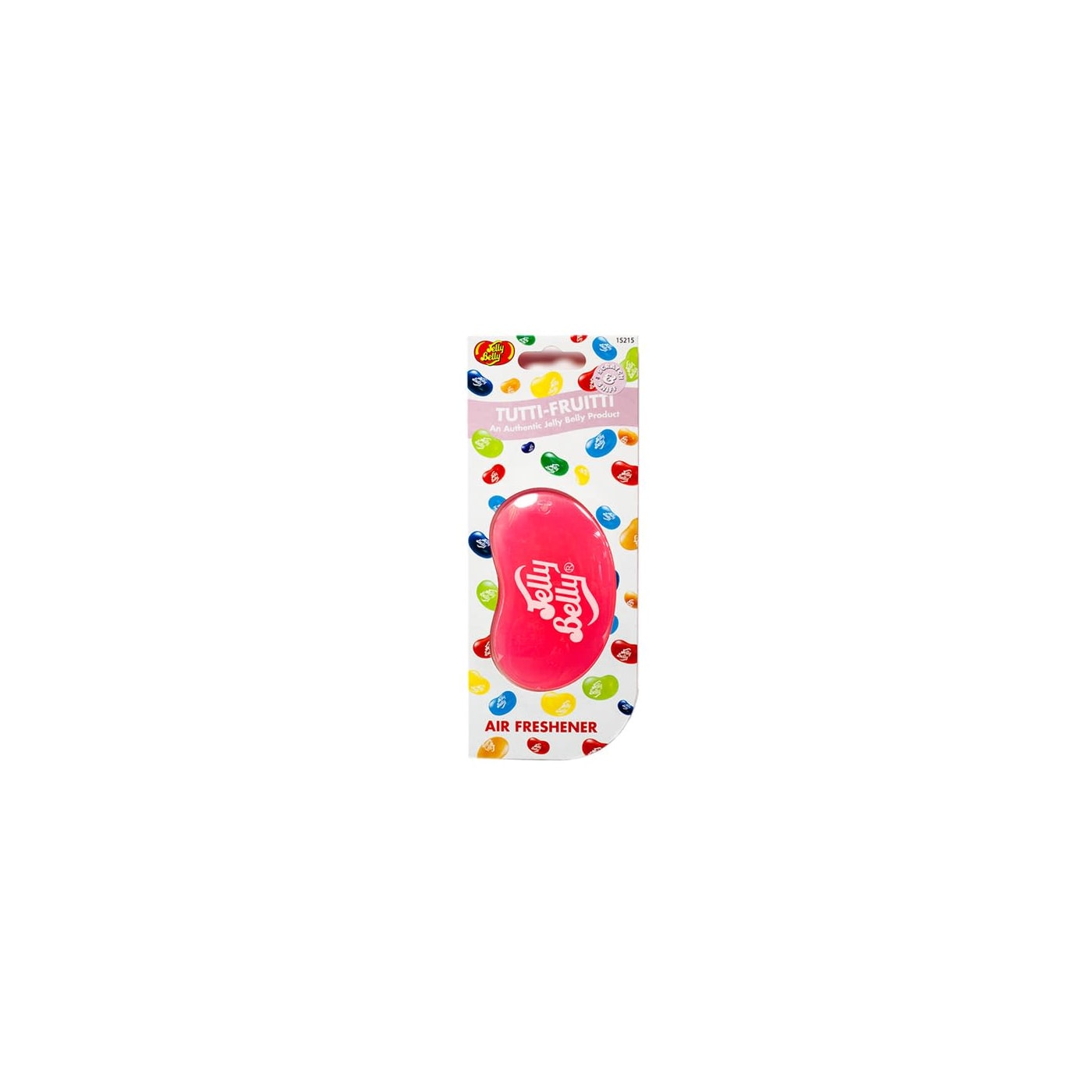 JELLY BELLY 18G 3D CAR AIR FRESHENER TUTTI-FRUTTI