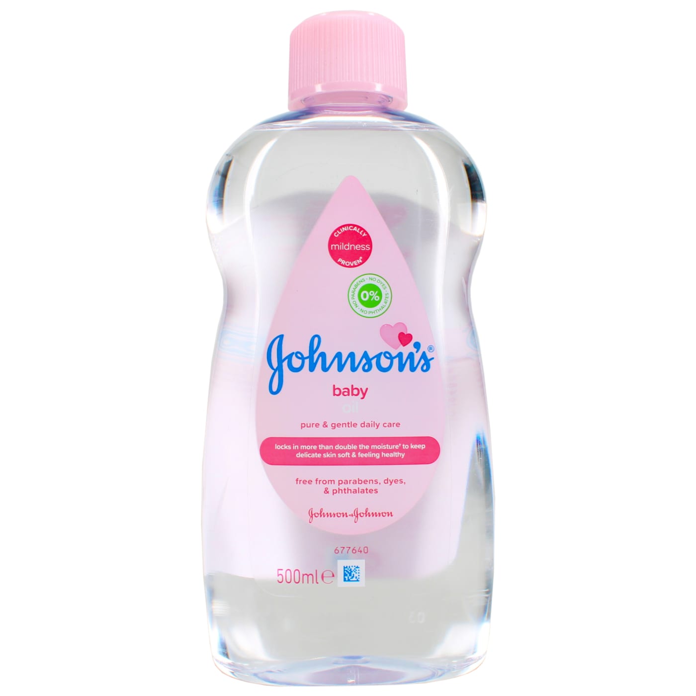 JOHNSONS BABY OIL 500ML