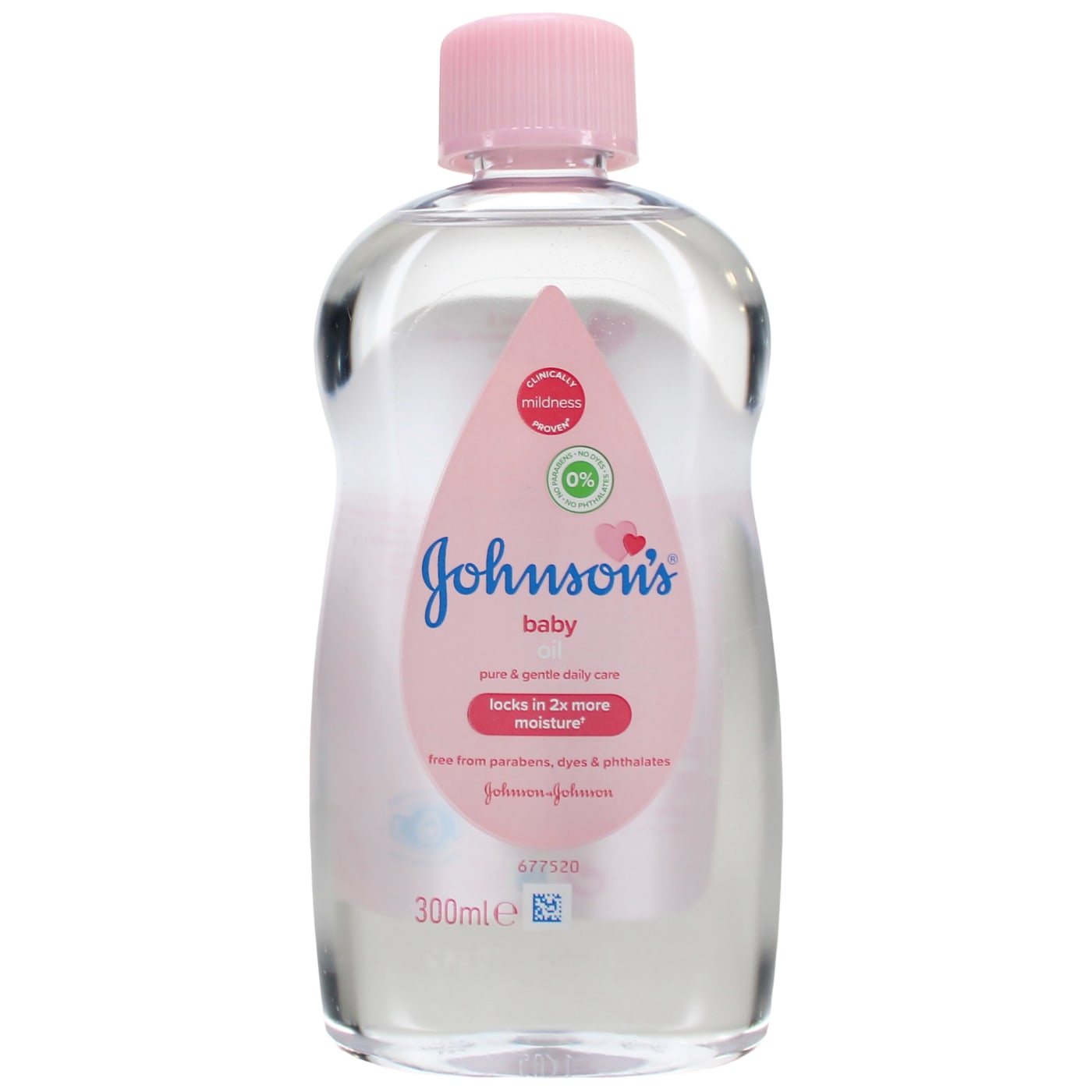 JOHNSONS BABY OIL 300ML