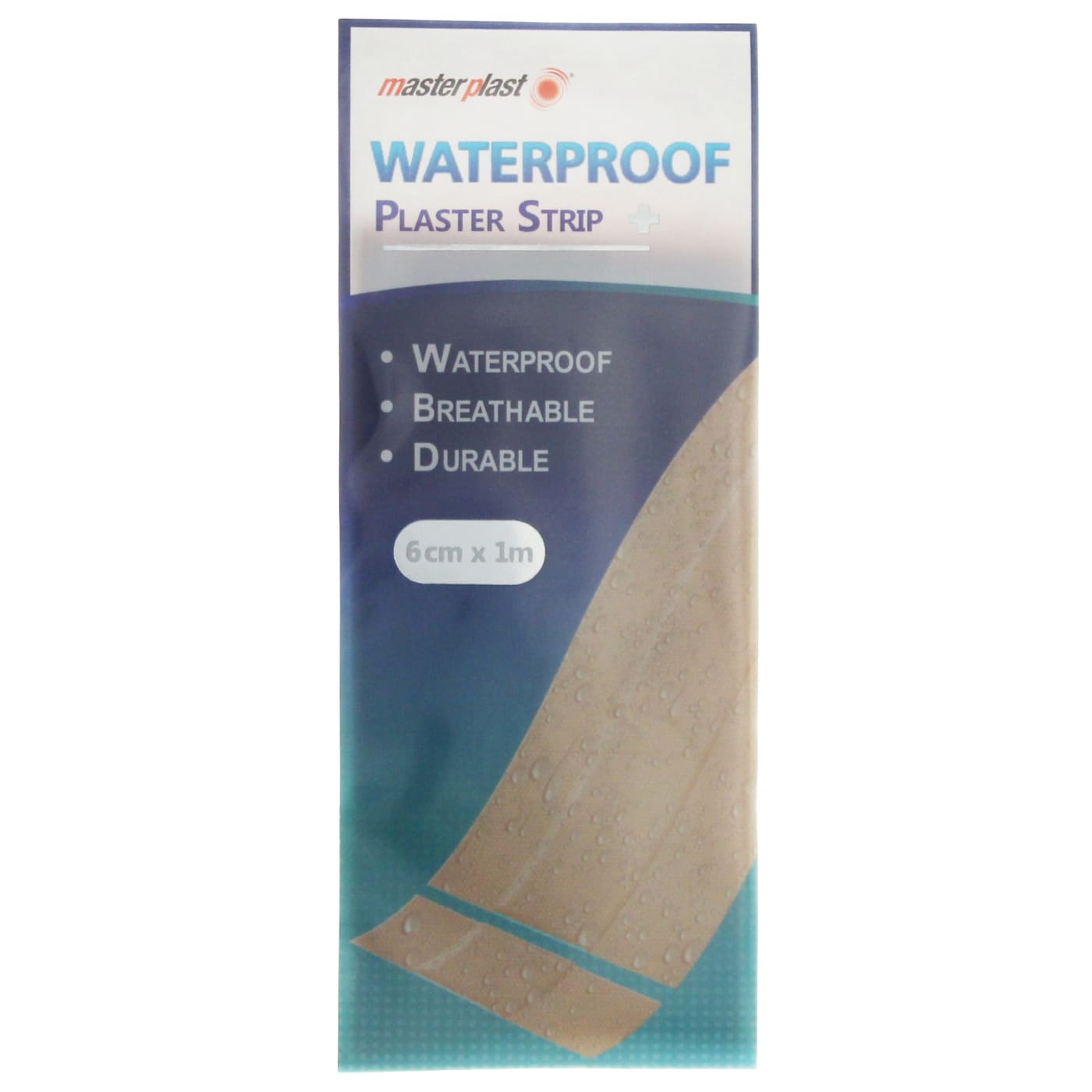 MASTERPLAST WATERPROOF PLASTER STRIP 6CMX1M
