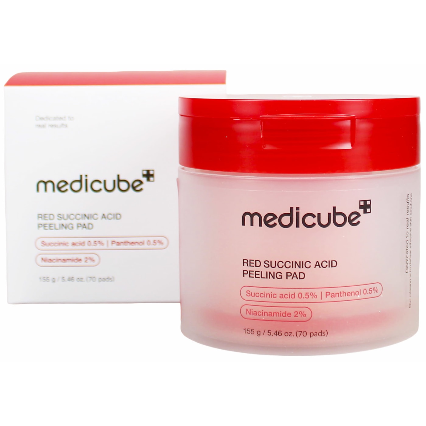 MEDICUBE RED SUCCINIC ACID PEELING PADS 70'S