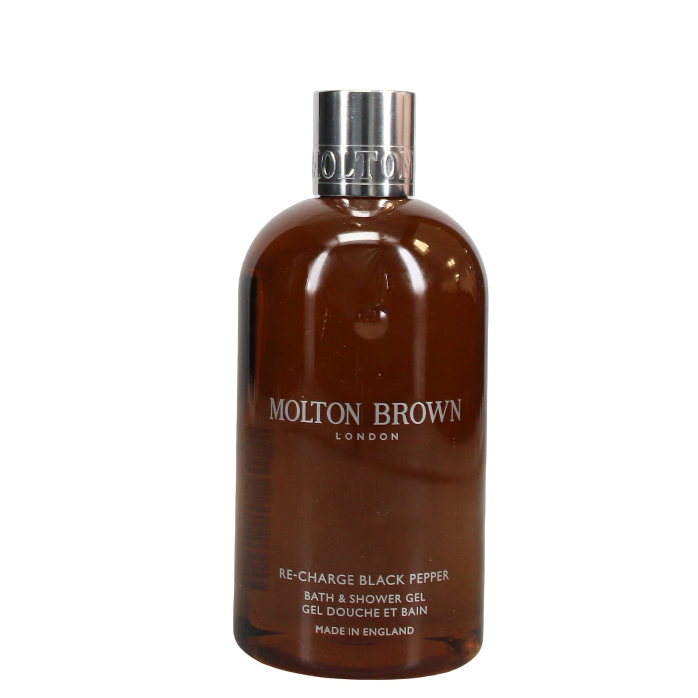 MOLTON BROWN BATH & SHOWER GEL RE-CHARGE BLACK PEPPER 300ML