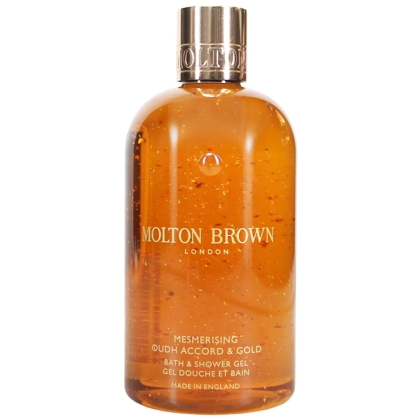 MOLTON BROWN BATH & SHOWER GEL MESMERISING OUDH ACCORD & GOLD 300ML