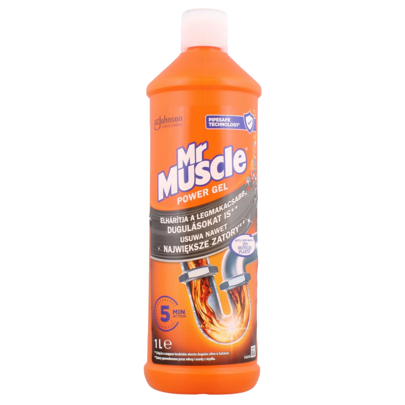 MR MUSCLE 1L MAX GEL UNBLOCKER (EN LABEL)
