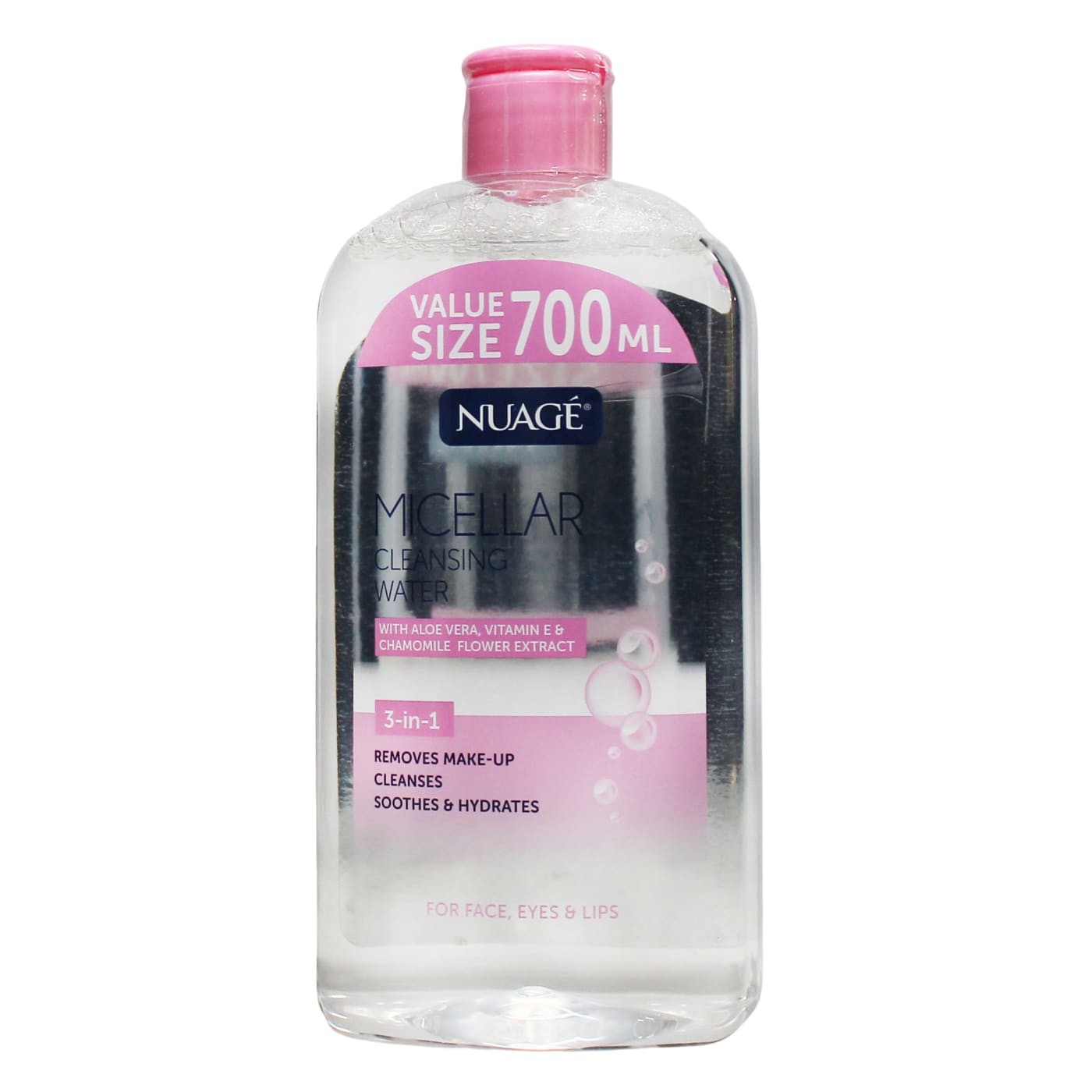 NUAGÉ 3-IN-1 MICELLAR CLEANSING WATER 700ML