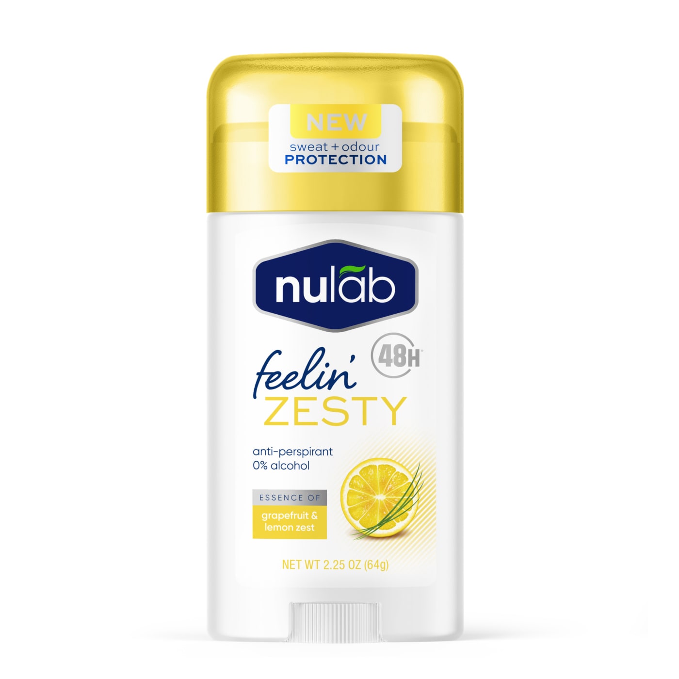 NULAB 64G WOMENS ANTIPERSPIRANT STICK ZESTY