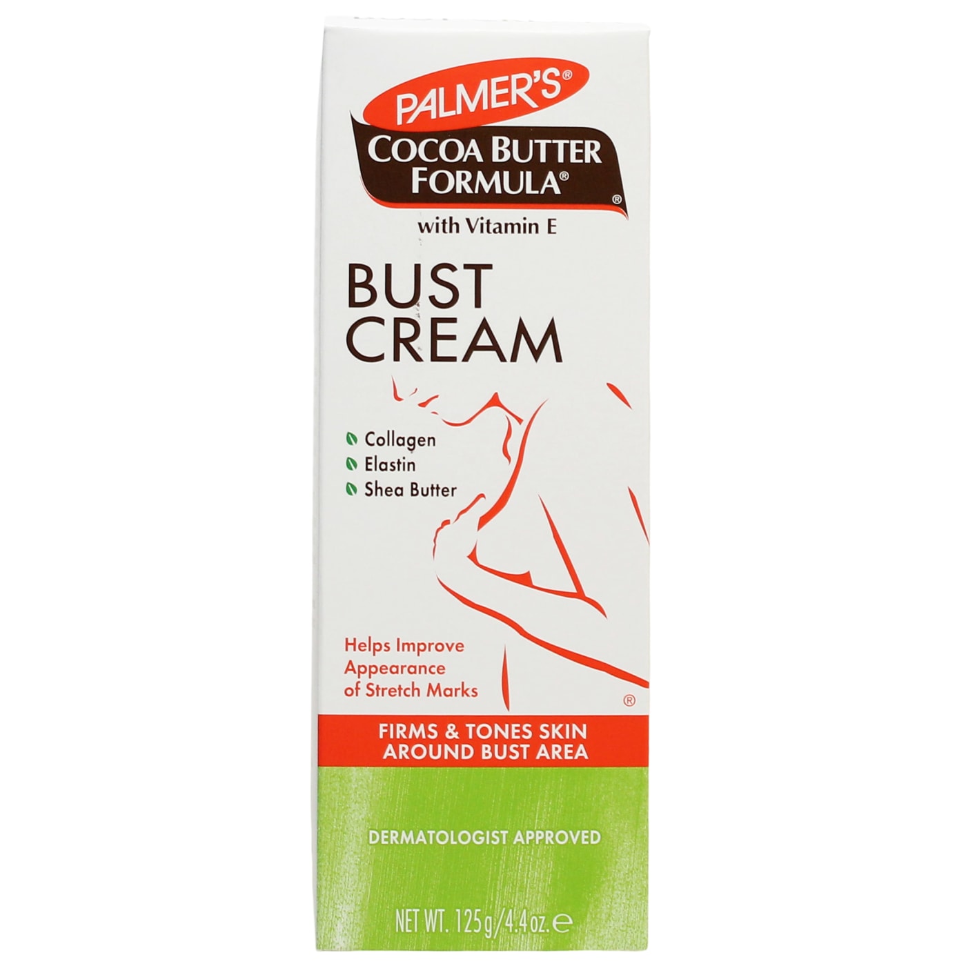 PALMER'S COCOA BUTTER FORMULA 125G BUST CREAM