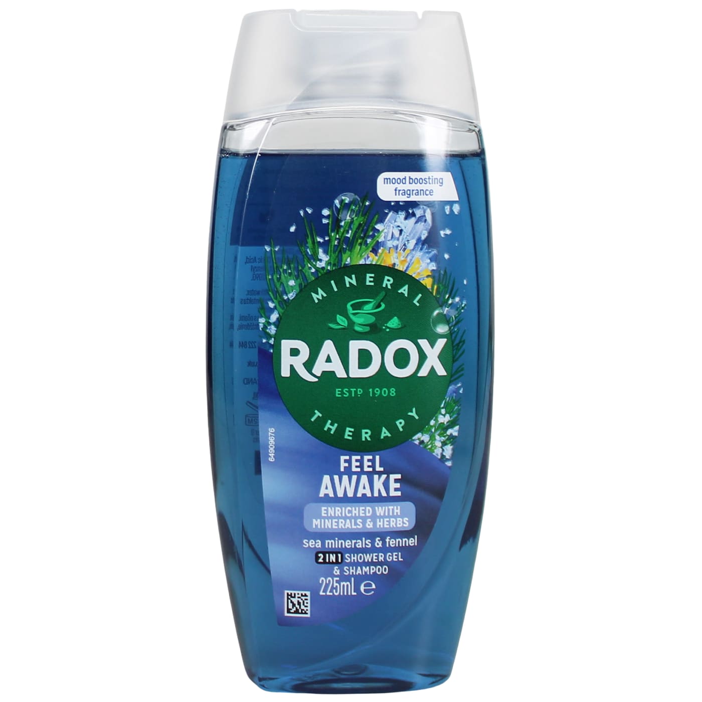 RADOX SHOWER GEL 2IN1 FOR MEN FEEL AWAKE 225ML