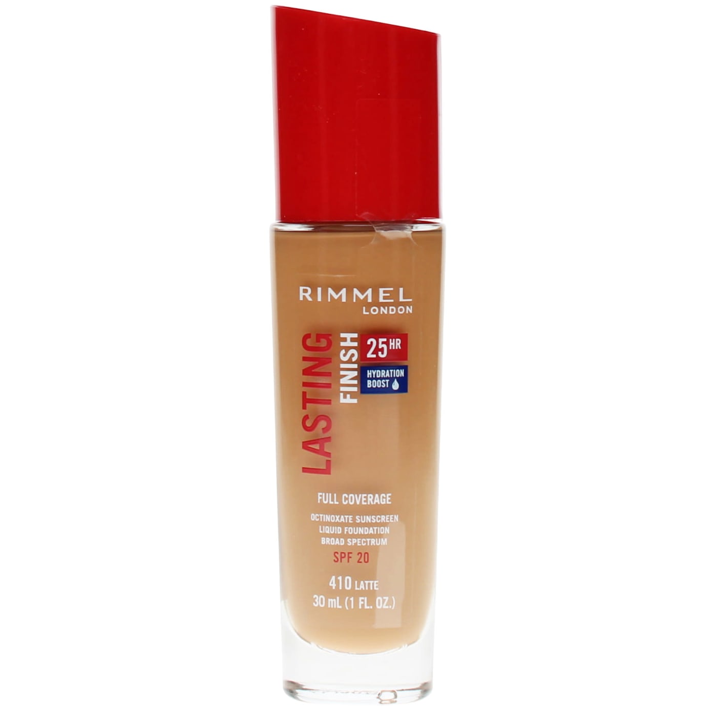 RIMMEL LASTING FINISH FOUNDATION 25HR LATTE 410