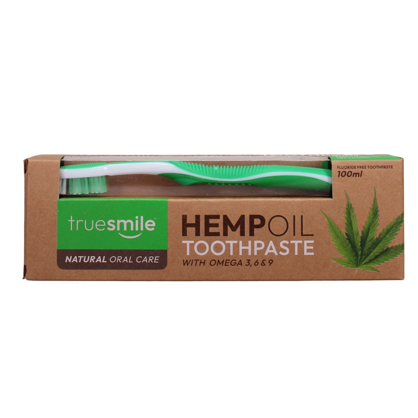 TRUESMILE TOOTHPASTE & TOOTHBRUSH HEMP 100ML