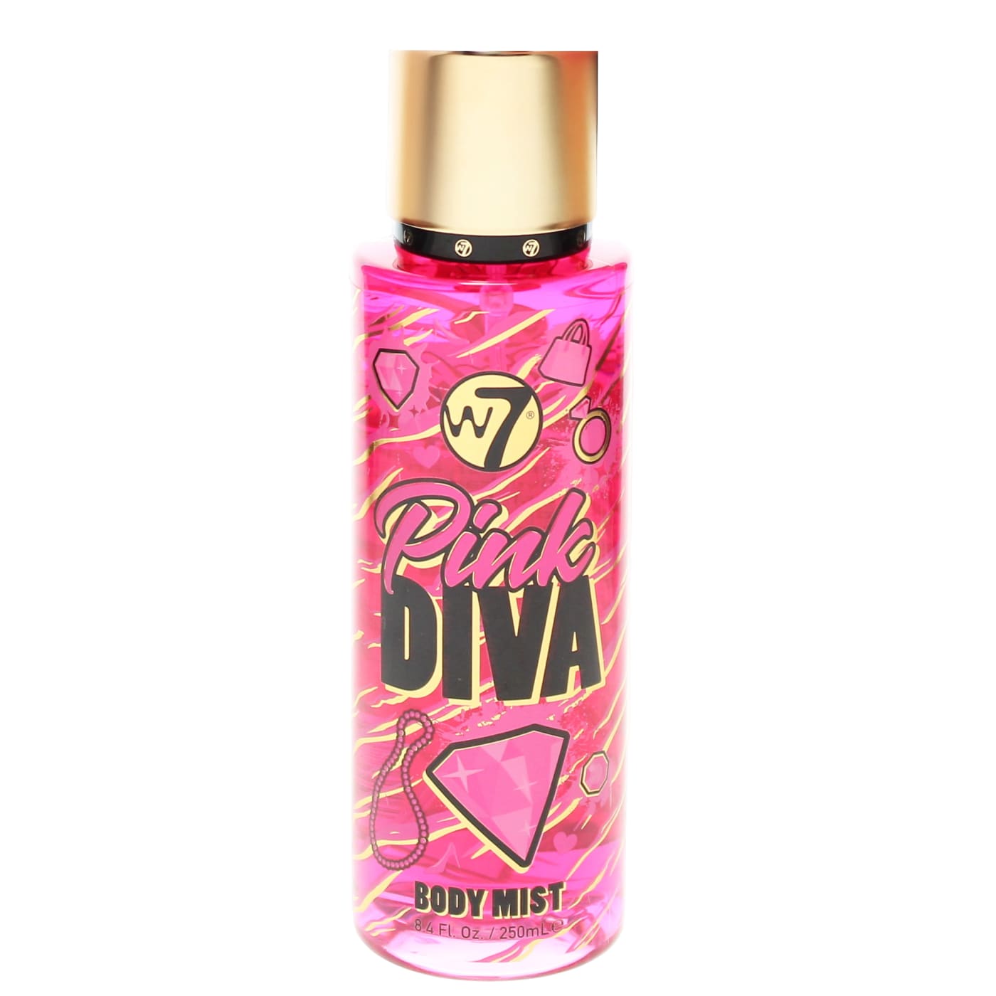 W7 BODY MIST PINK DIVA 250ML