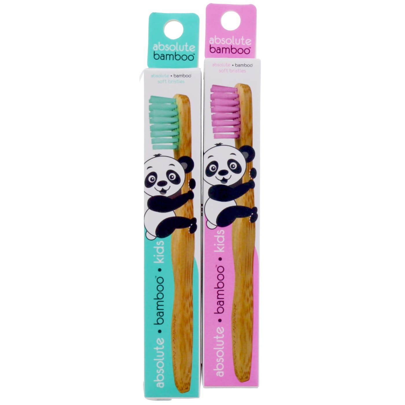 ABSOLUTE BAMBOO TOOTHBRUSH KIDS ASSORTED