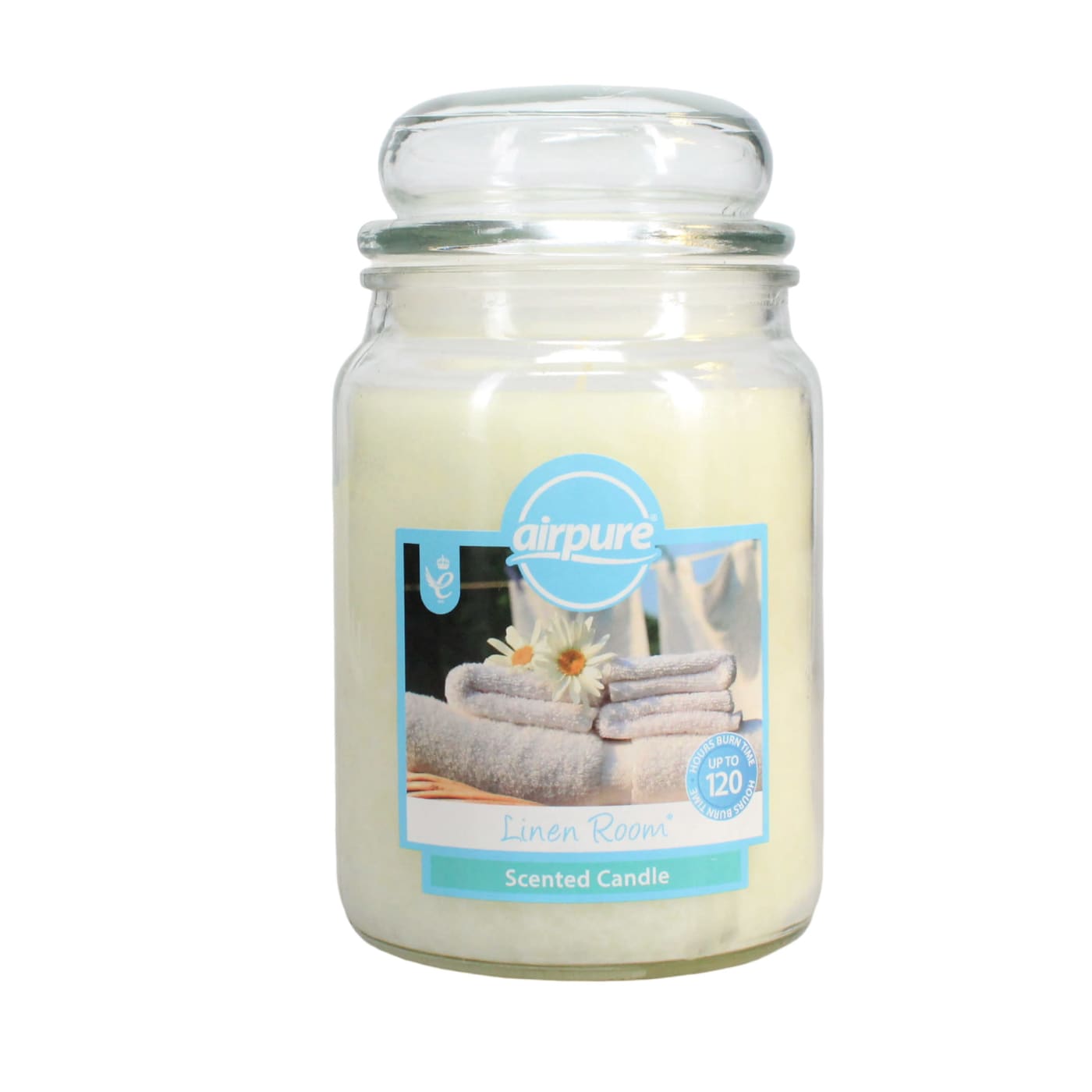 AIRPURE 510G JAR SCENTED CANDLE LINEN ROOM