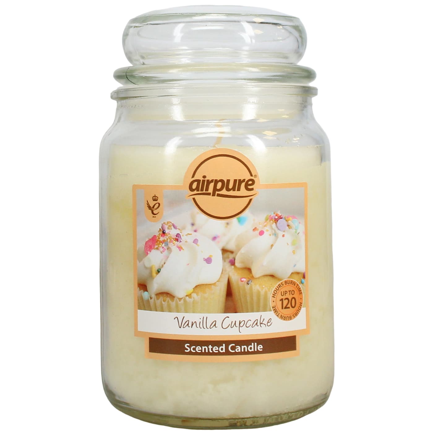 AIRPURE 510G JAR SCENTED CANDLE VANILLA CUPCAKE