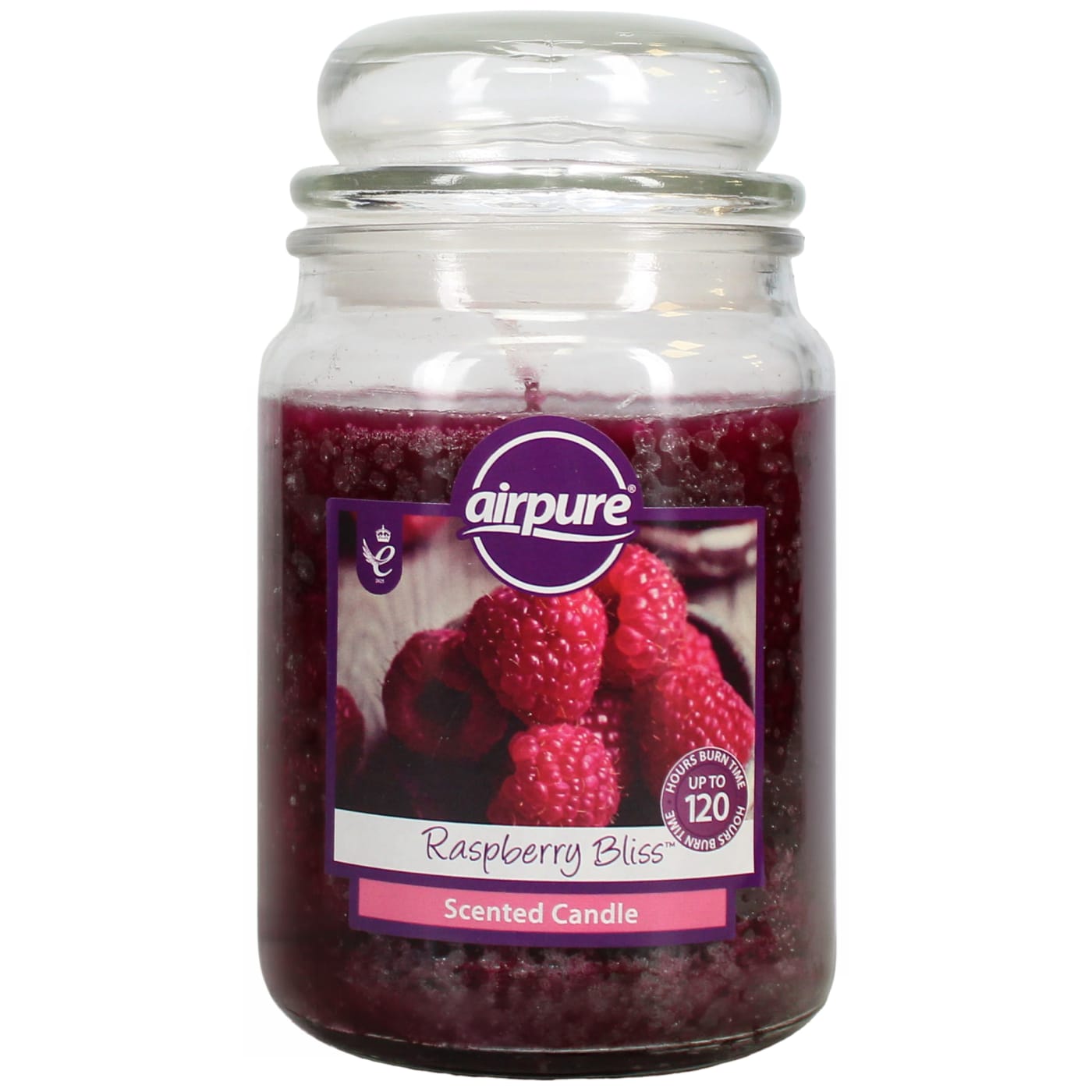 AIRPURE 510G JAR SCENTED CANDLE RASPBERRY BLISS