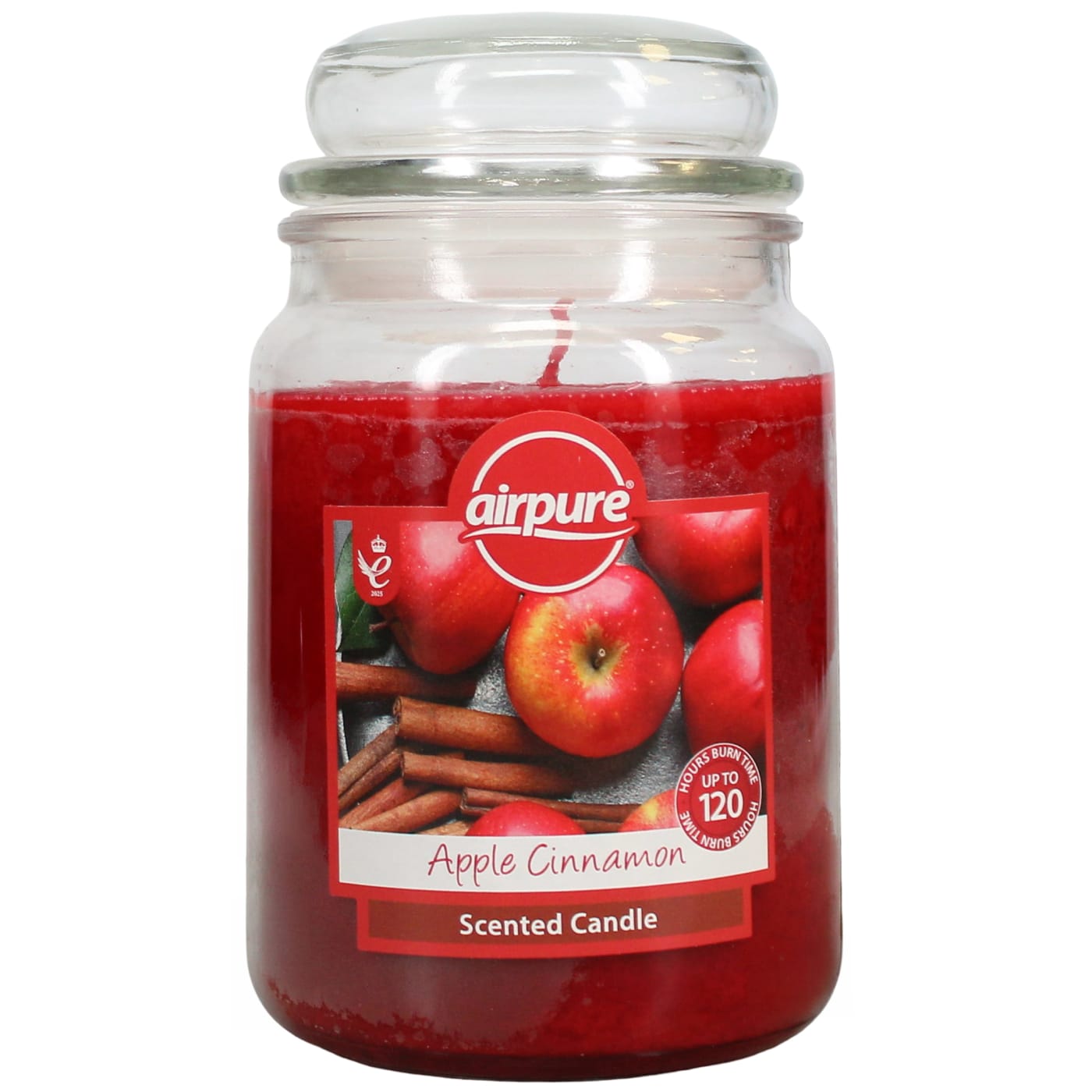 AIRPURE 510G JAR SCENTED CANDLE APPLE CINNAMON