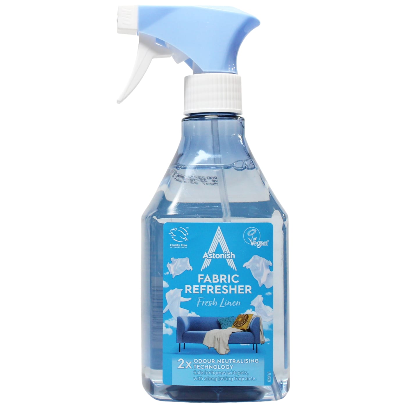 ASTONISH FABRIC REFRESHENER FRESH LINEN 550ML