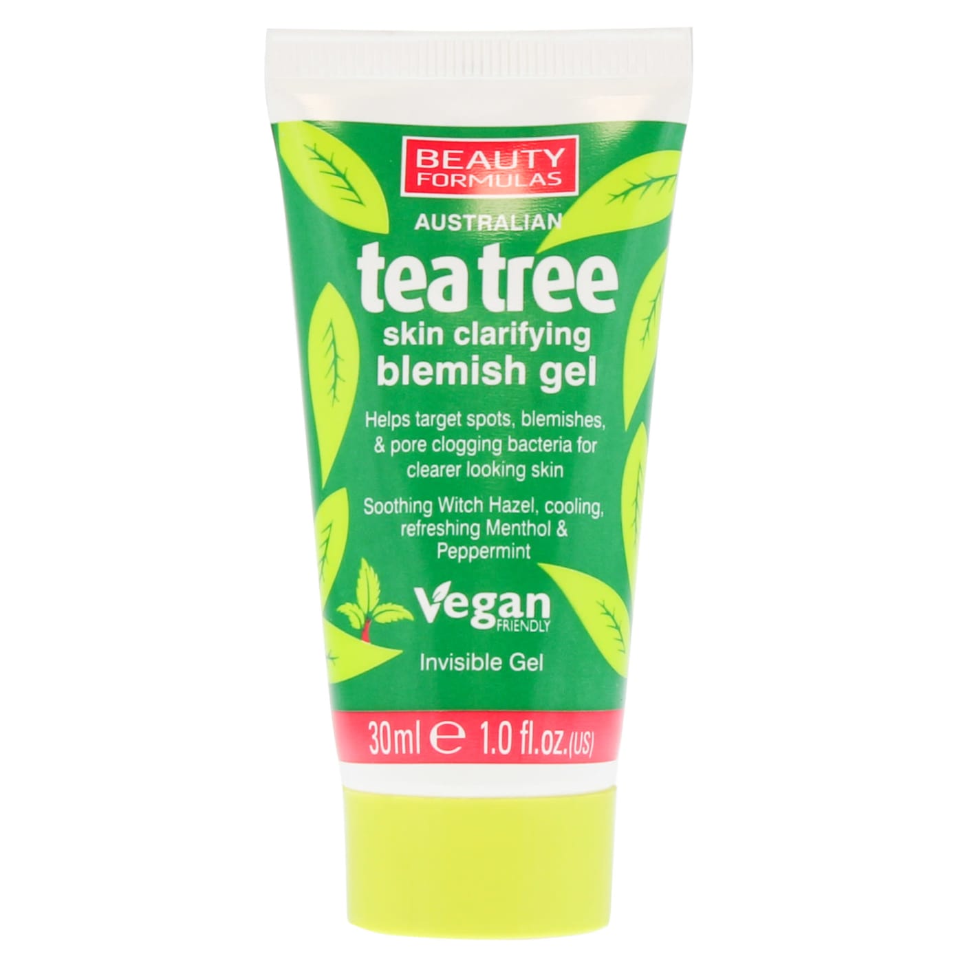BEAUTY FORMULAS TEA TREE BLEMISH GEL 30ML