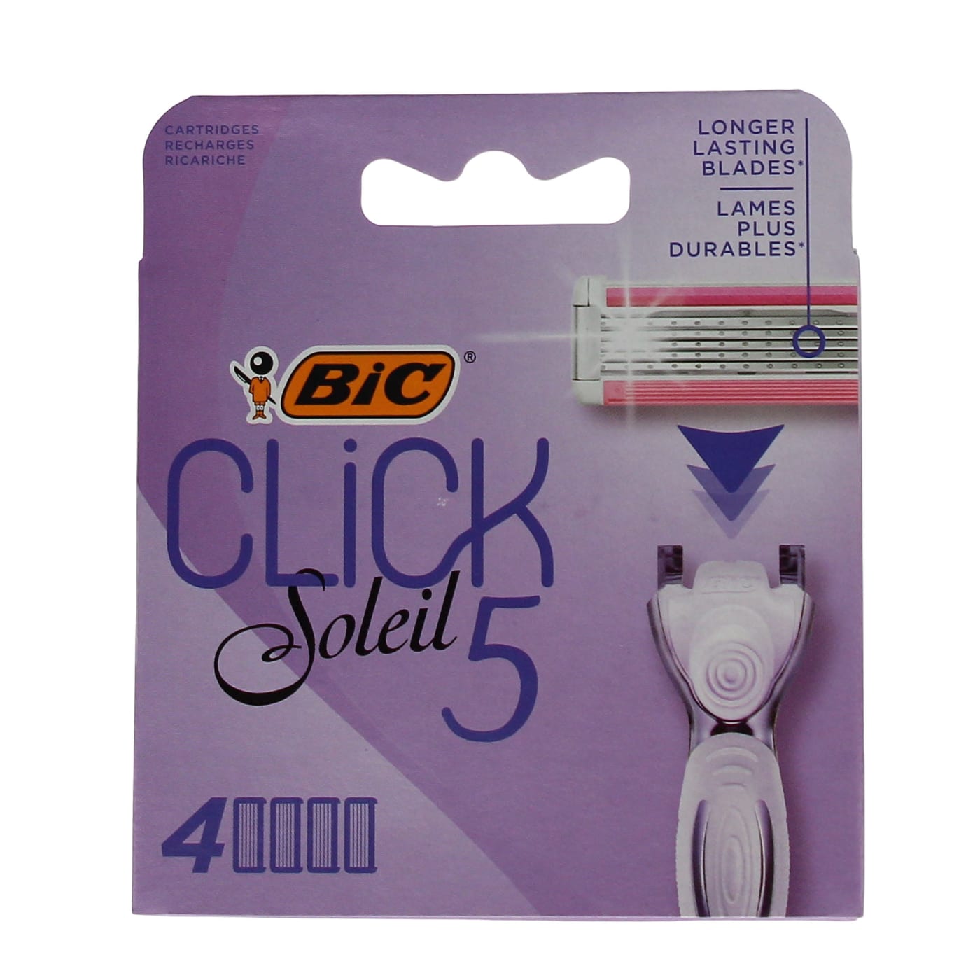 BIC CLICK 5 SOLEIL BLADES 4'S