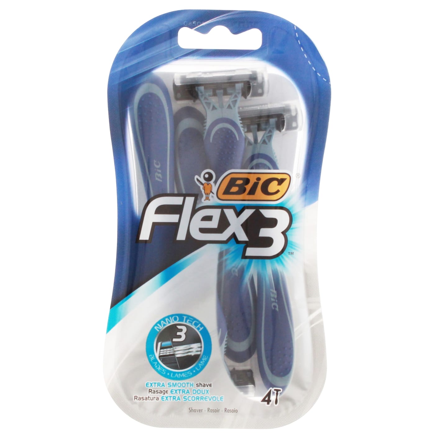 BIC FLEX 3 DISPOSABLE RAZORS 4'S