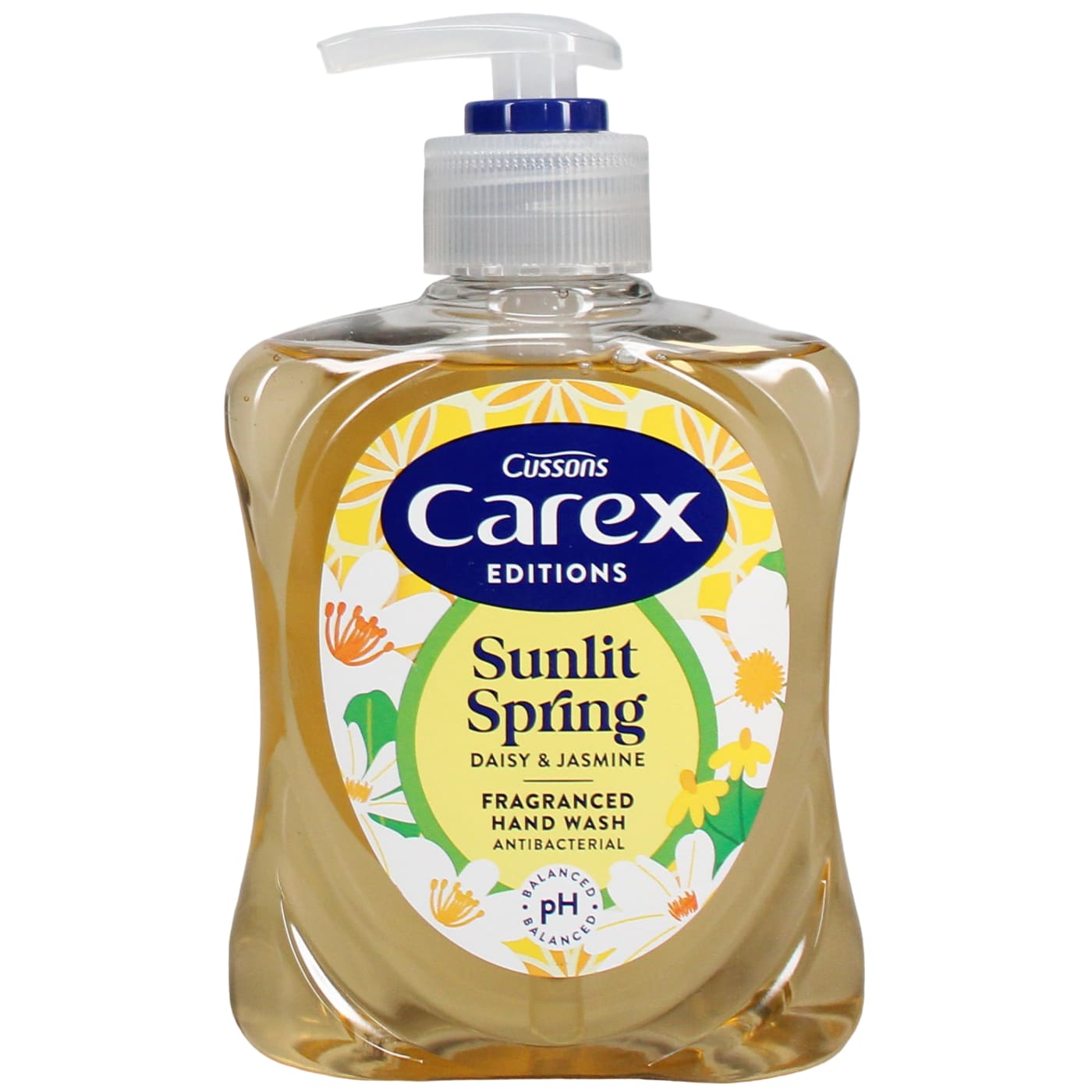 CAREX ANTI-BACTERIAL HAND WASH SUNLIT SPRING DAISY & JASMINE 250ML