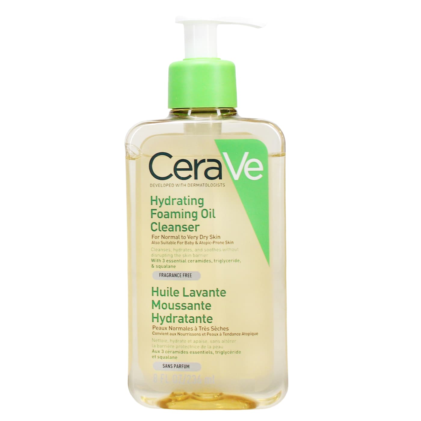 CERAVE HYDRATING FOAMING OIL 236ML