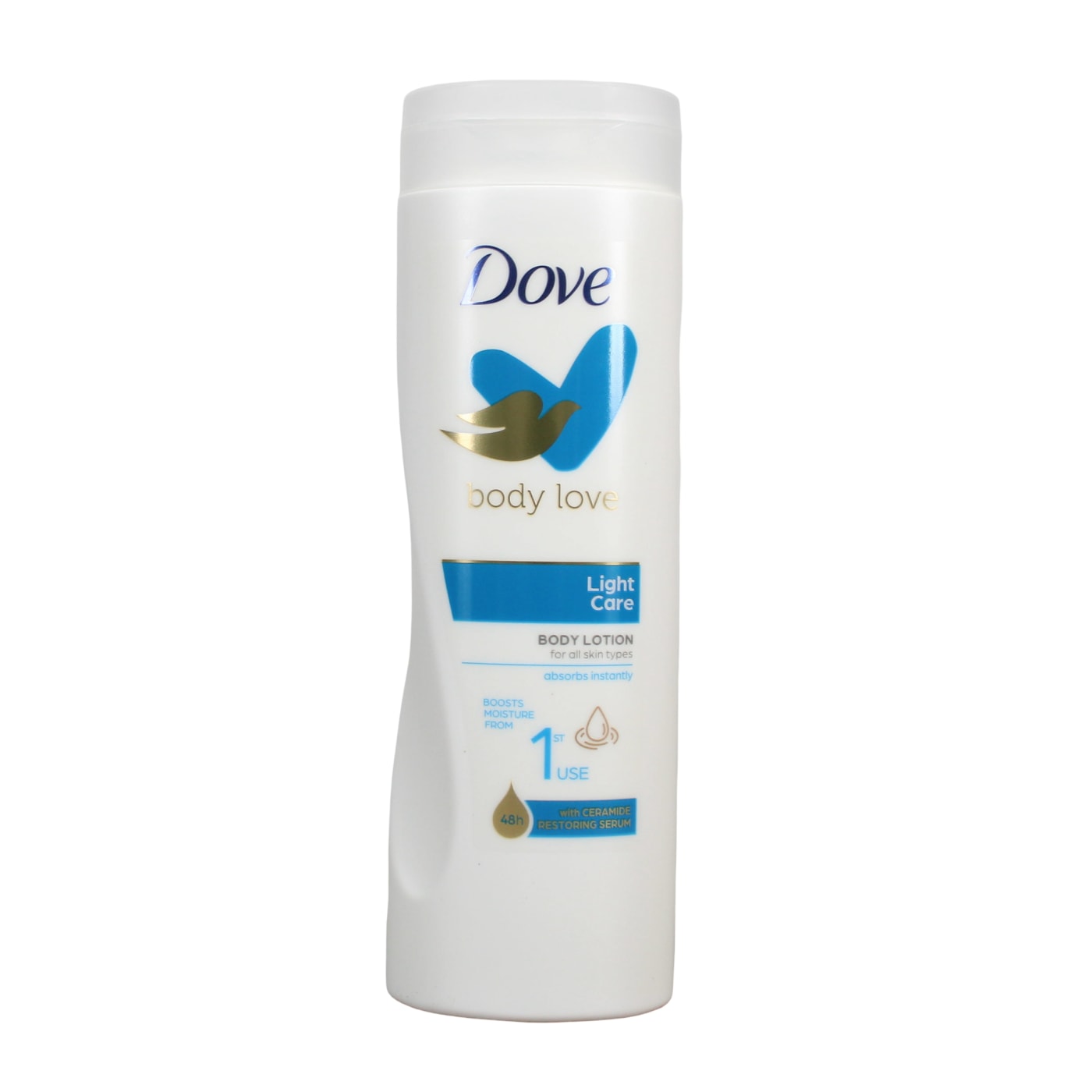 DOVE BODY LOTION LIGHT CARE 400ML