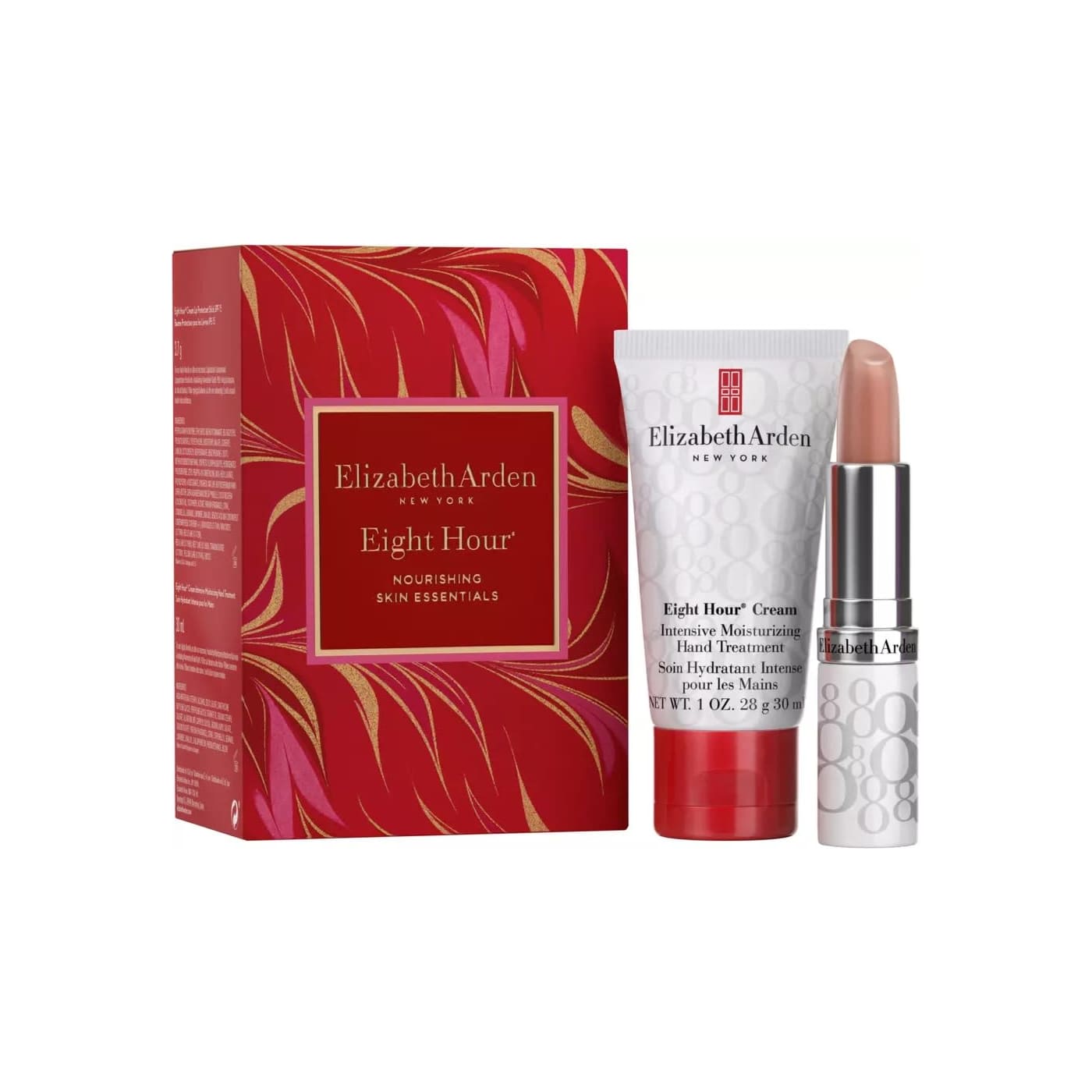 ELIZABETH ARDEN EIGHT HOUR MUST HAVES 2PC SET (3.7G LIP PROTECTANT STICK & HAND TREATMENT) 30ML
