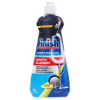 FINISH RINSE AID LEMON 400ML