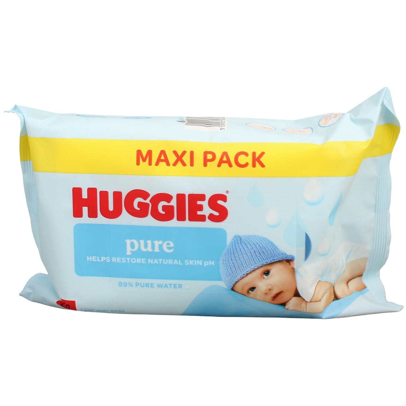 HUGGIES BABY & CHILD WIPES PURE 60'S