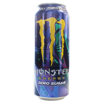 MONSTER ENERGY FULL THROTTLE ZERO SUGAR PMP £1.65 500ML